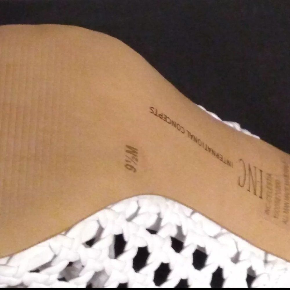 White Celestia Mules INC International Concepts - Picture 3 of 5